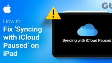 iPad Stuck on iCloud Sign In