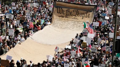 No Kings protest