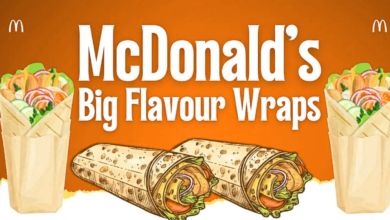 What is the wrap of the day at McDonald's today