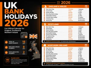 UK Bank Holidays 2026