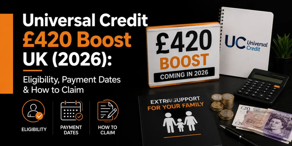Universal Credit £420 Boost UK 2026