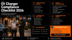 EV Charger Compliance Checklist 2026