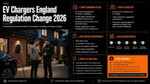 EV Chargers England Regulation Change 2026