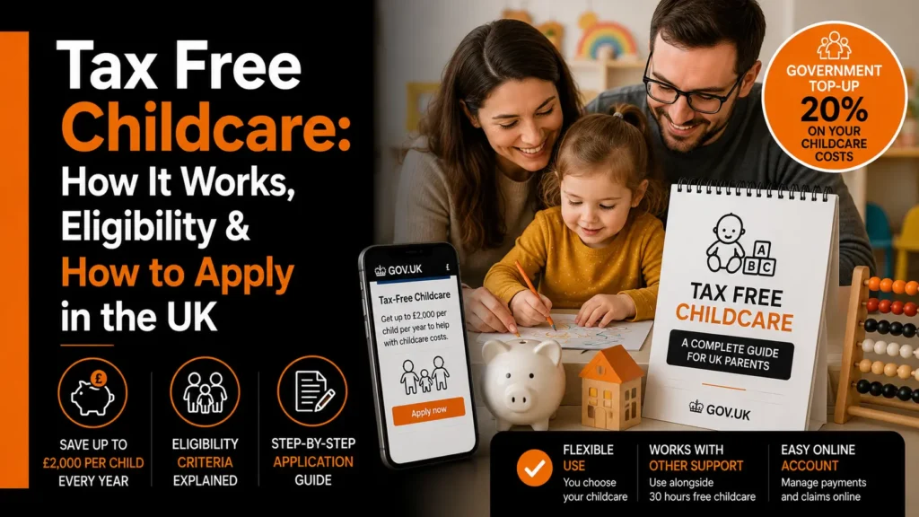 Tax-Free Childcare UK Eligibility, How It Works & How to Apply