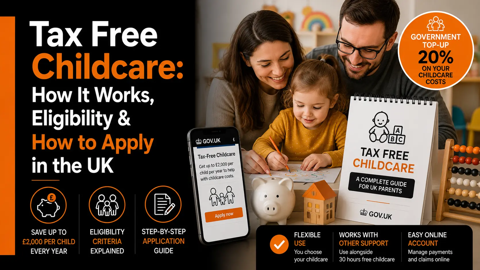 Tax-Free Childcare UK Eligibility, How It Works & How to Apply
