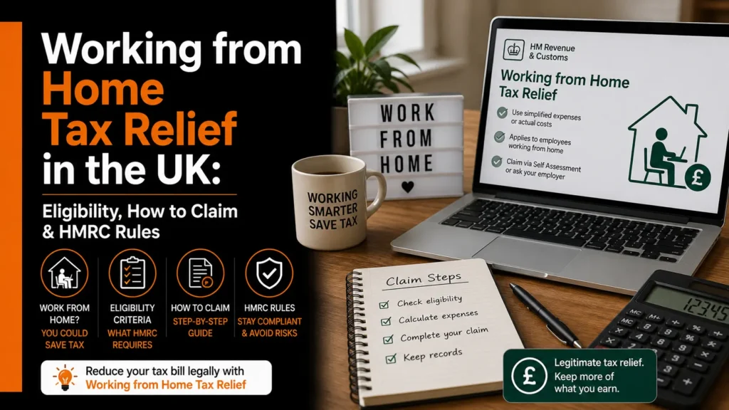 Working from Home Tax Relief in the UK Eligibility, How to Claim & HMRC Rules