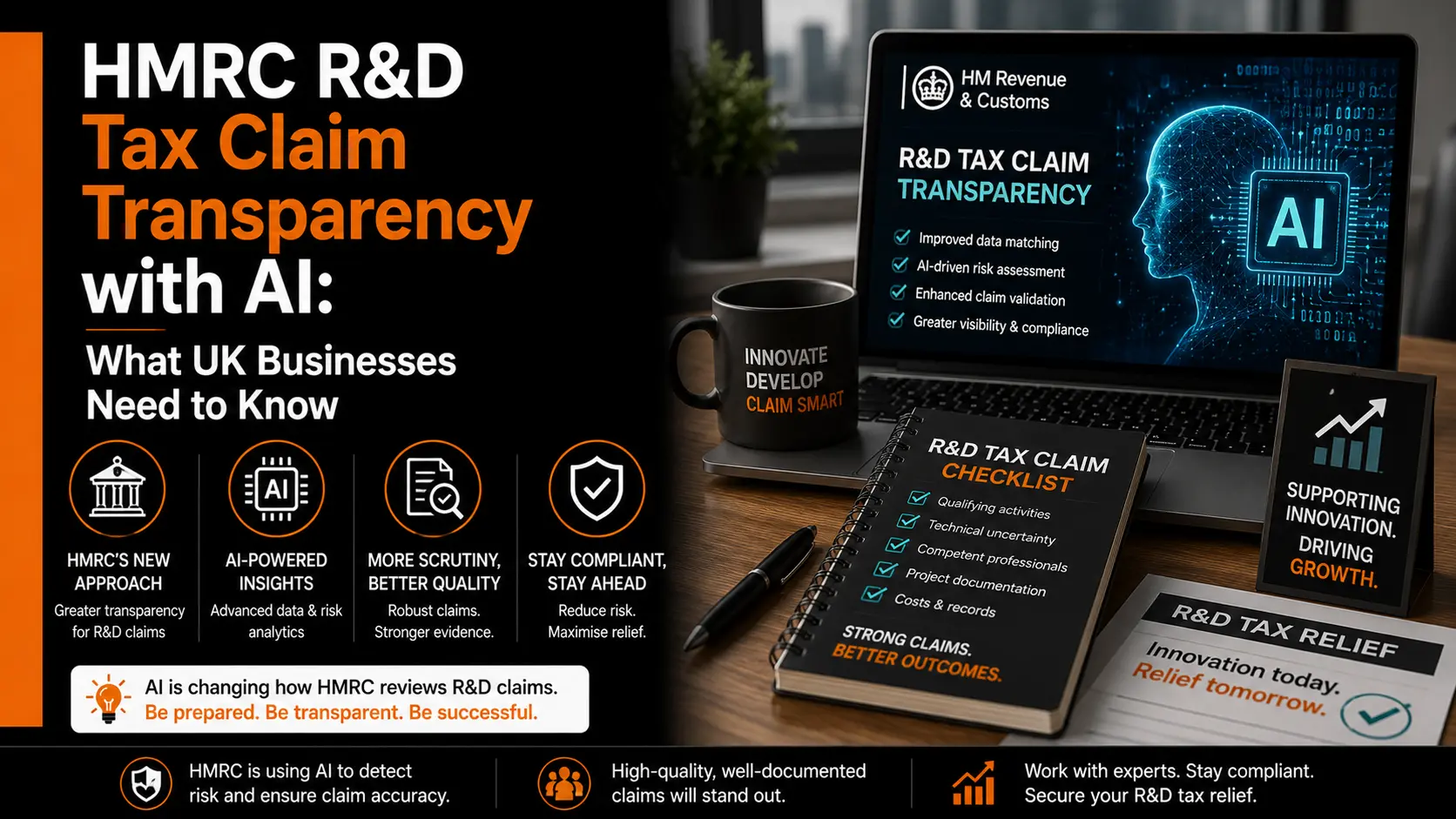 HMRC R&D Tax Claim Transparency with AI
