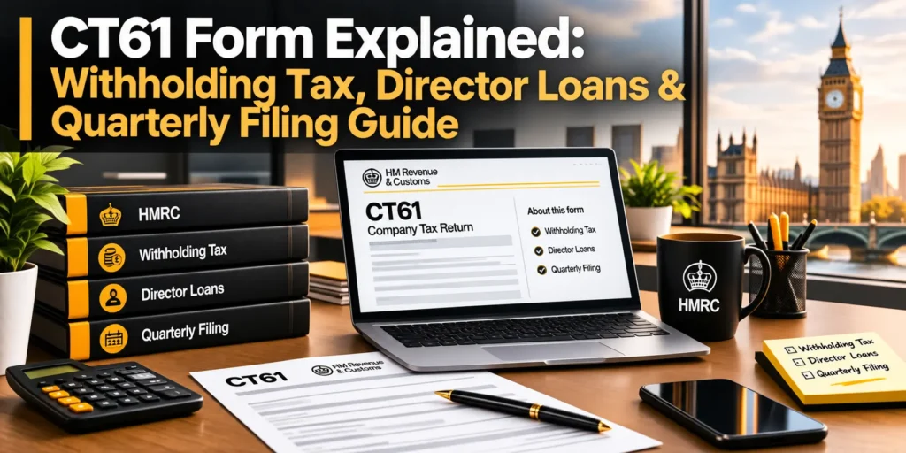 CT61 Form Explained Withholding Tax, Director Loans & Quarterly Filing Guide