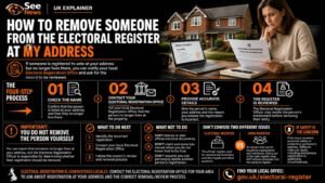 How to Remove Someone From Electoral Register at My Address UK