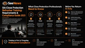 SIA Close Protection Refresher Training Requirements & Compliance Guide 2026