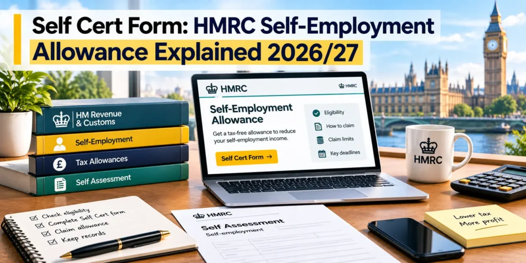 Self Cert Form: HMRC Self-Employment Allowance Explained 2026