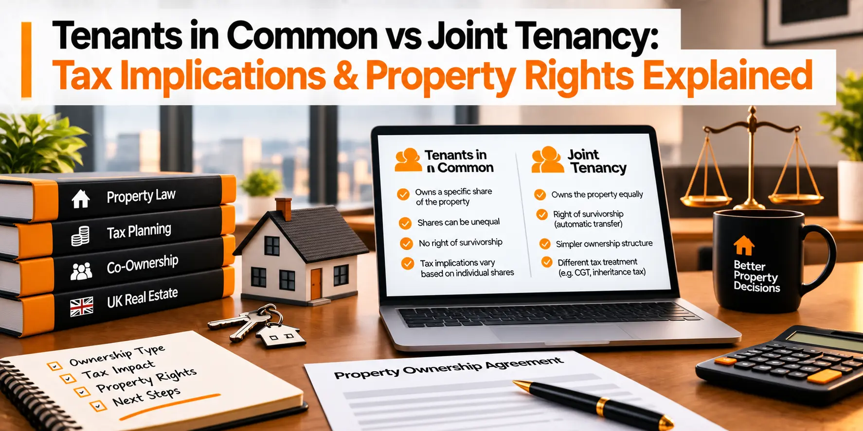 Tenants in Common vs Joint Tenancy Tax Implications & Property Rights Explained